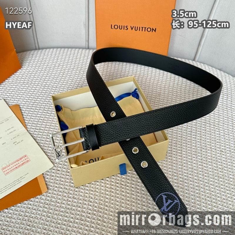 Replica LV belt 35mmX95-125cm 8L35