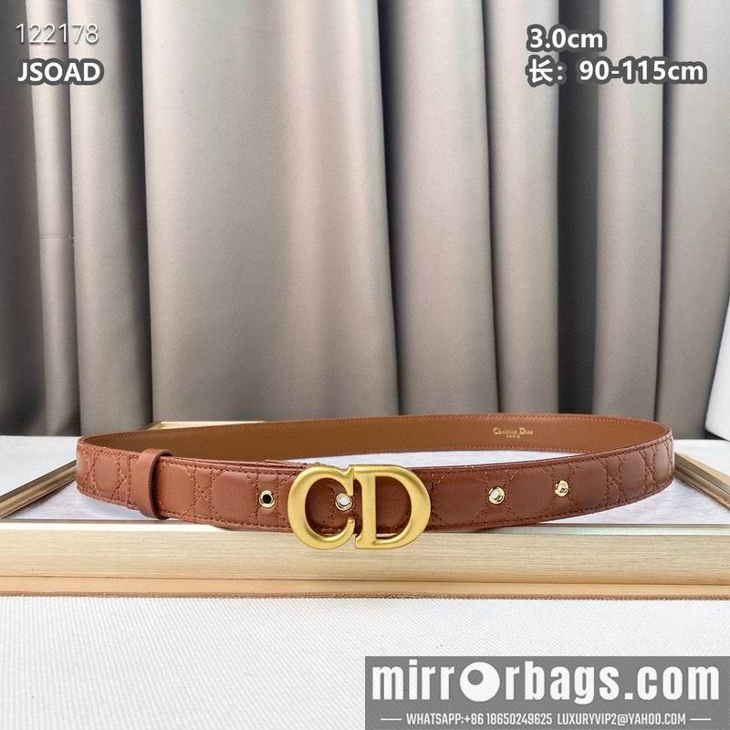 Replica Dior belt 30mmX90-115cm 8L111007