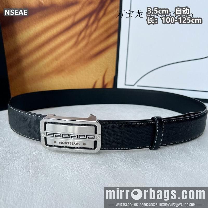 Replica Montlanc belt 35mmX100-125cm 8L68