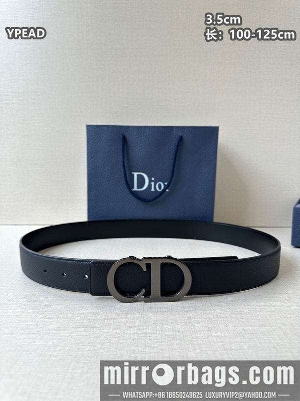 Replica Dior belt 35mmX100-125cm 8L36
