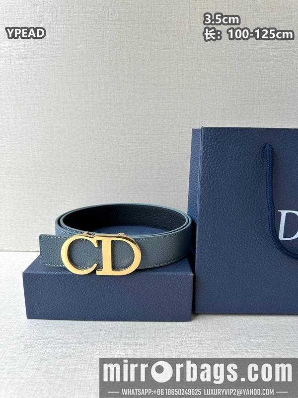 Replica Dior belt 35mmX100-125cm 8L36