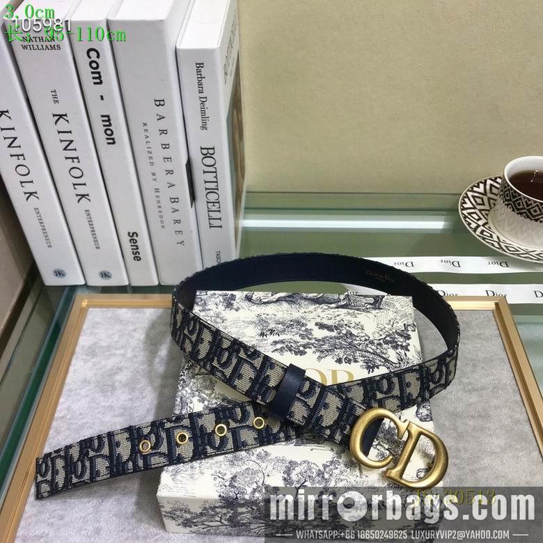 Replica Dior Belt 30mm 95-110cm 8L03