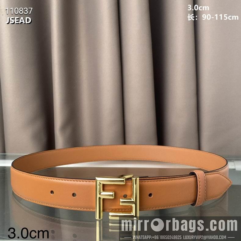 Replica Fendi Belt 30mmX90-115cm 8L01