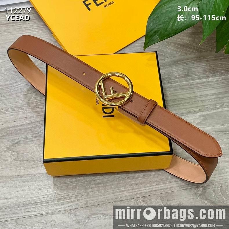Replica Fendi Belt 30mmX95-115cm 8L07