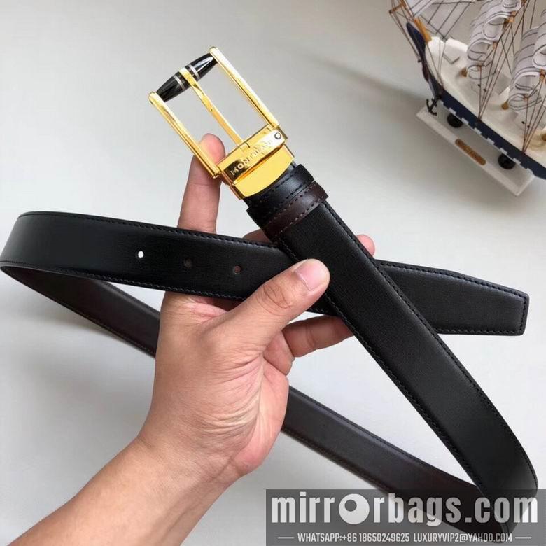 Replica Montblanc Belt 34mmX95-125CM 7D23