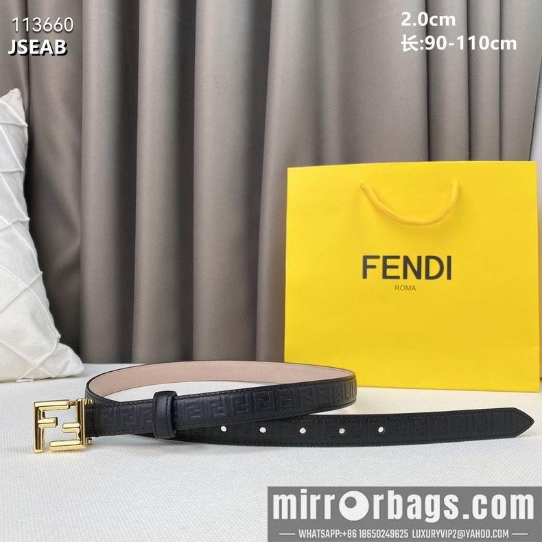 Replica Fendi Belt 20mmX90-110cm 8L08