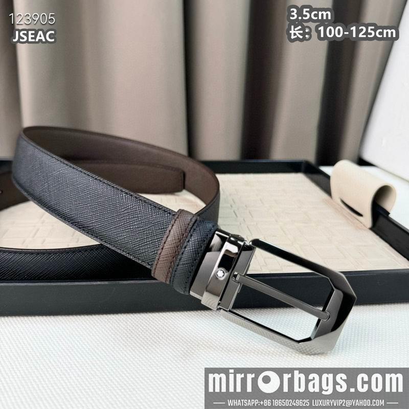 Replica Montblanc belt 35mmX100-125cm 8L24