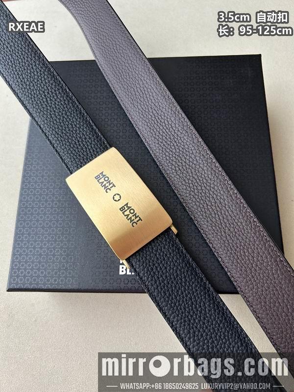 Replica Montlanc belt 35mmX100-125cm 8L82