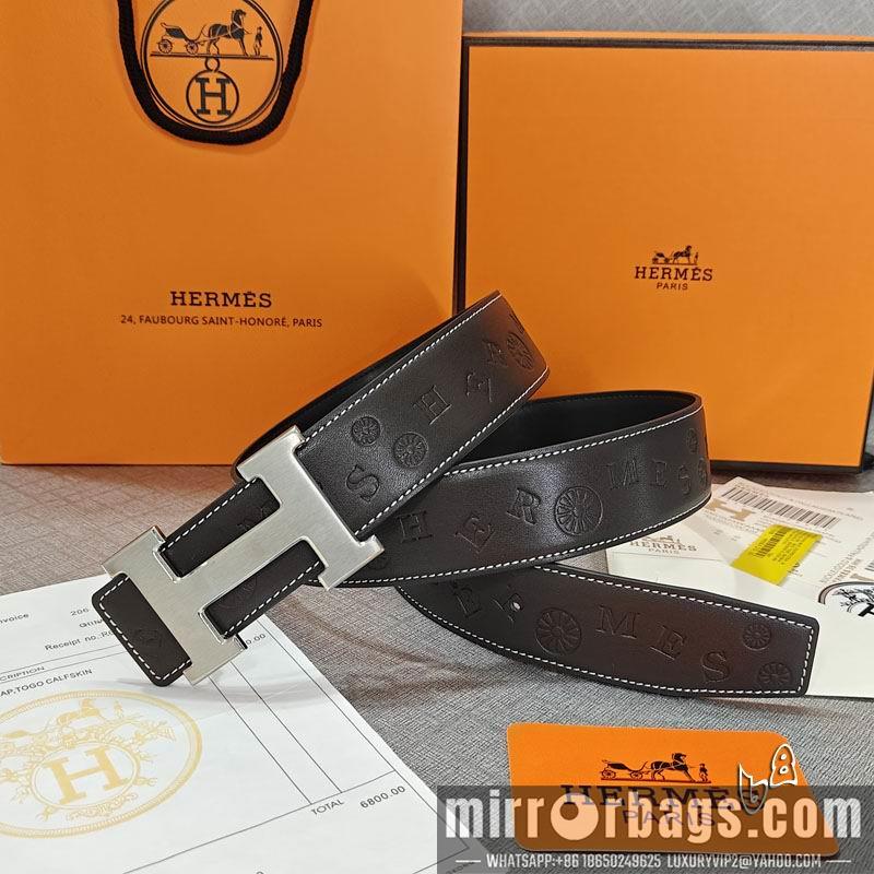 Replica Hermes belt 38mmX90-125cm lb03