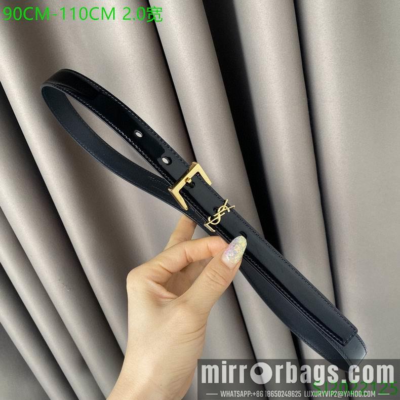 Replica YSL Belt 20mmX90-110cm 7D02