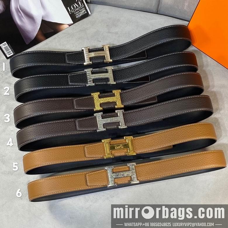 Replica Hermes Belt 38mmX95-125cm 7D10