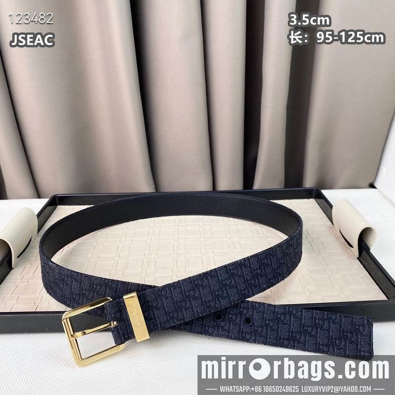 Replica Dior belt 35mmX95-125cm 8L30