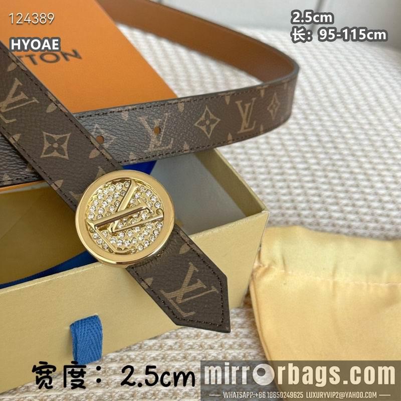 Replica LV belt 25mmX95-115cm 8L13