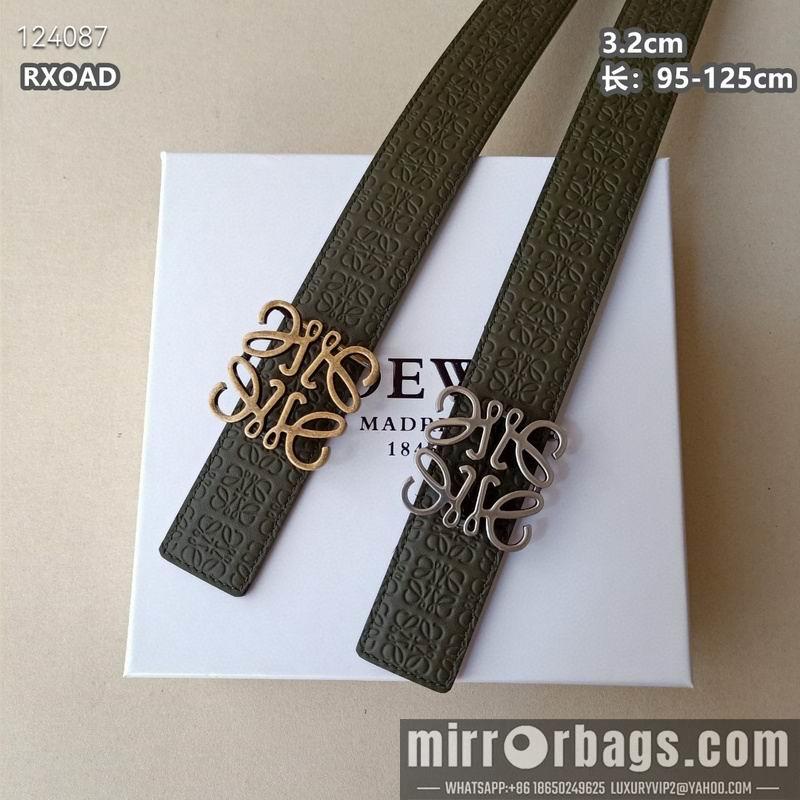 Replica Loewe belt 32mmX95-125cm 8L02
