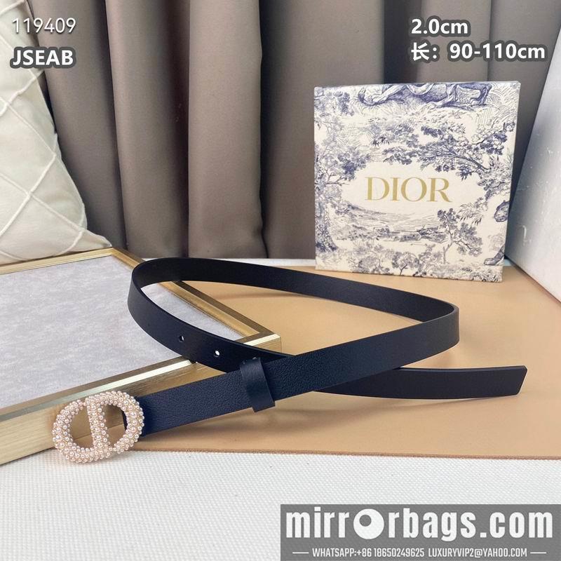 Replica Dior belt 20mmX90-115cm 8L040801
