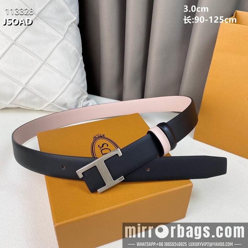 Replica Tod's belt 30mmX90-125cm 8L082501
