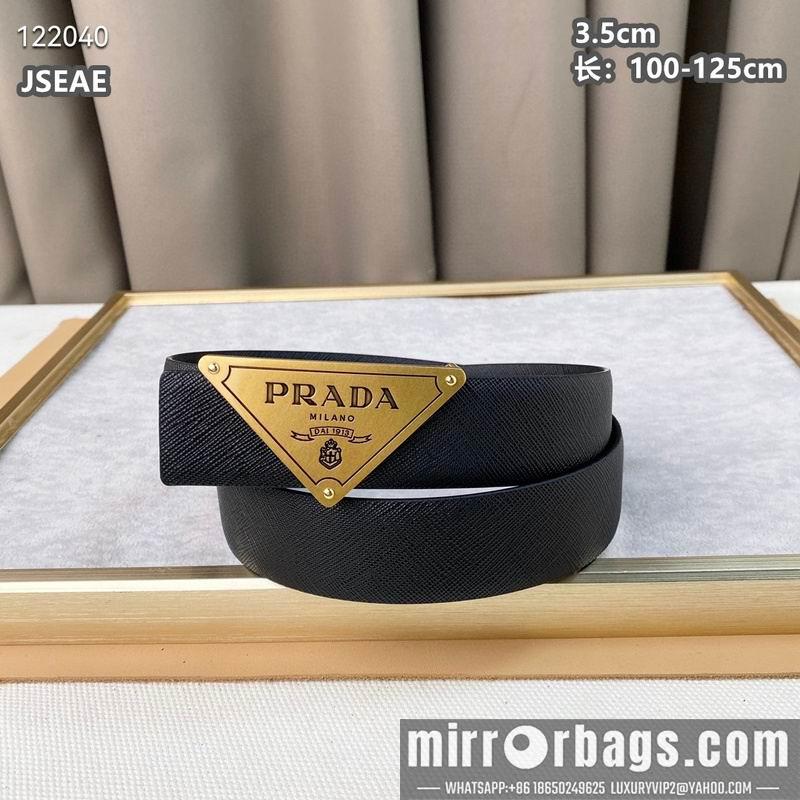 Replica Prada belt 35mmX100-125cm 8L43