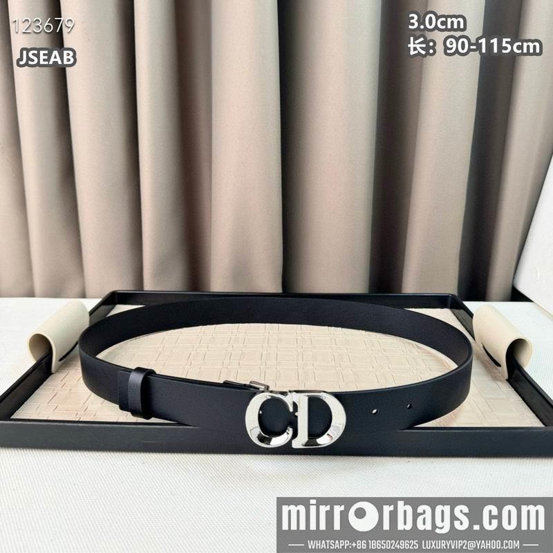 Replica Dior belt 30mmX90-115cm 8L111006