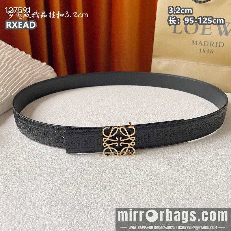 Replica Loewe belt 32mmX95-125cm 8L04