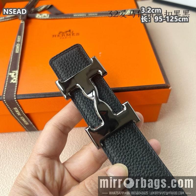 Replica Hermes belt 32mmX95-125cm 8L30