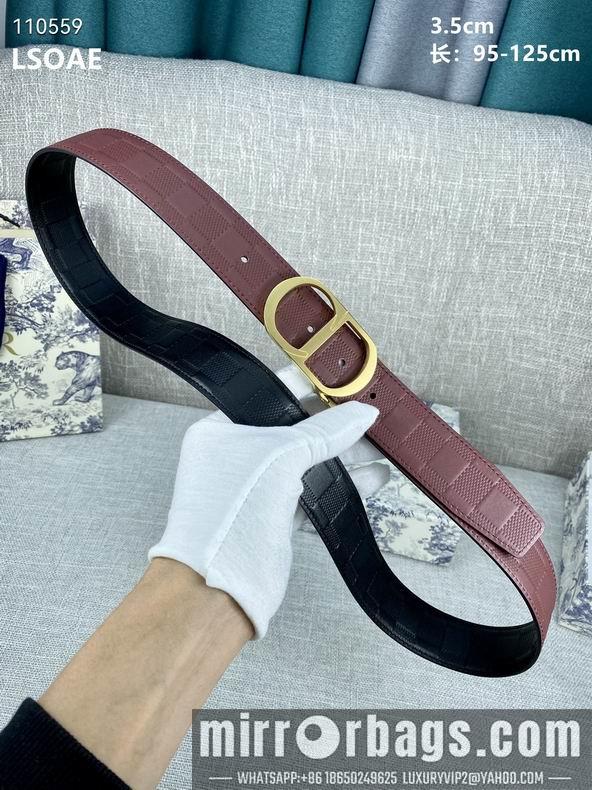Replica Dior Belt 35mm 95-125cm 8L08