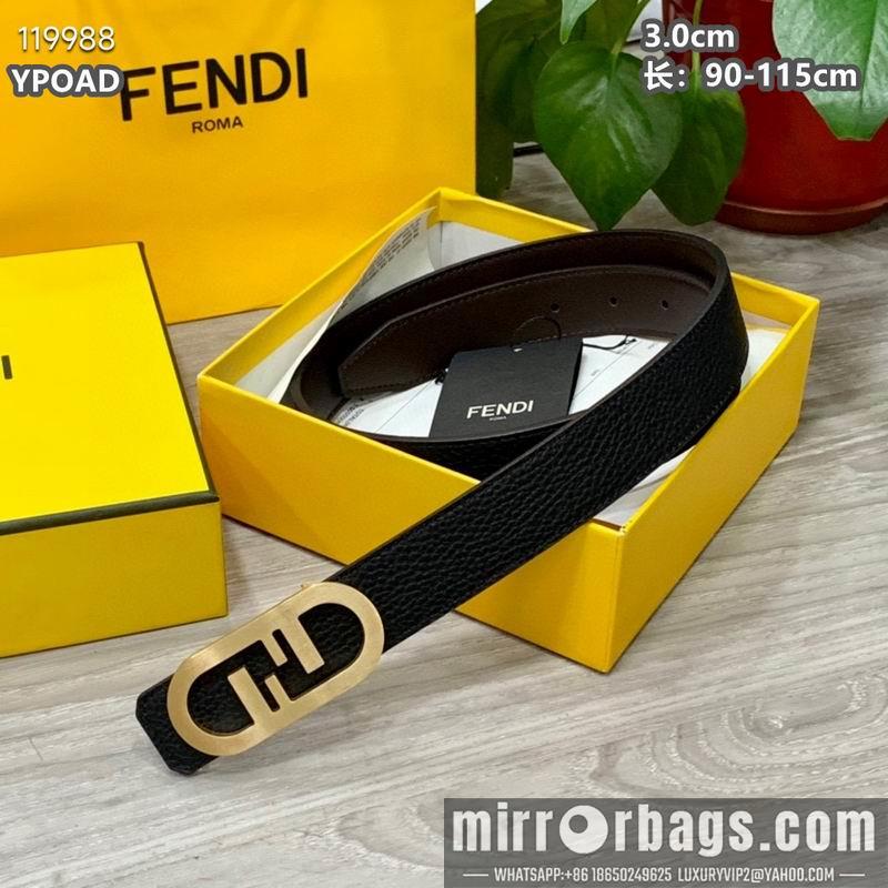 Replica Fendi belt 30mmX90-115cm 8L19