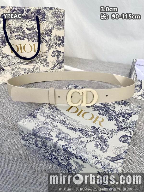 Replica Dior belt 30mmX90-115cm 8L01