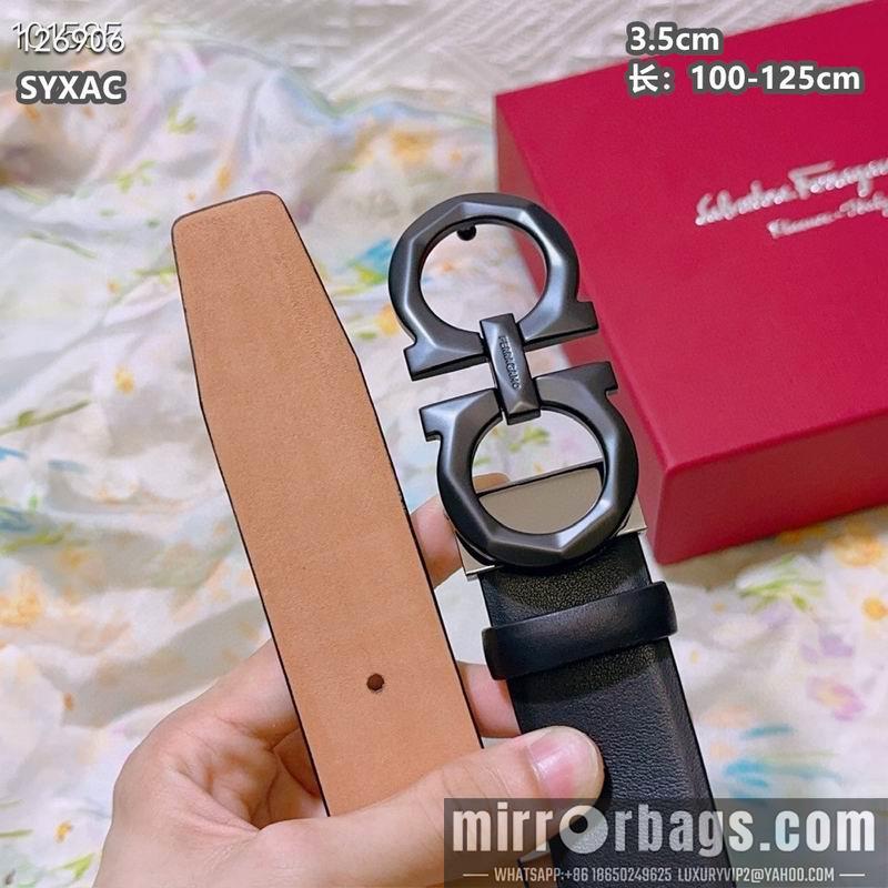 Replica Ferragamo belt 35mmX100-125cm 8L90