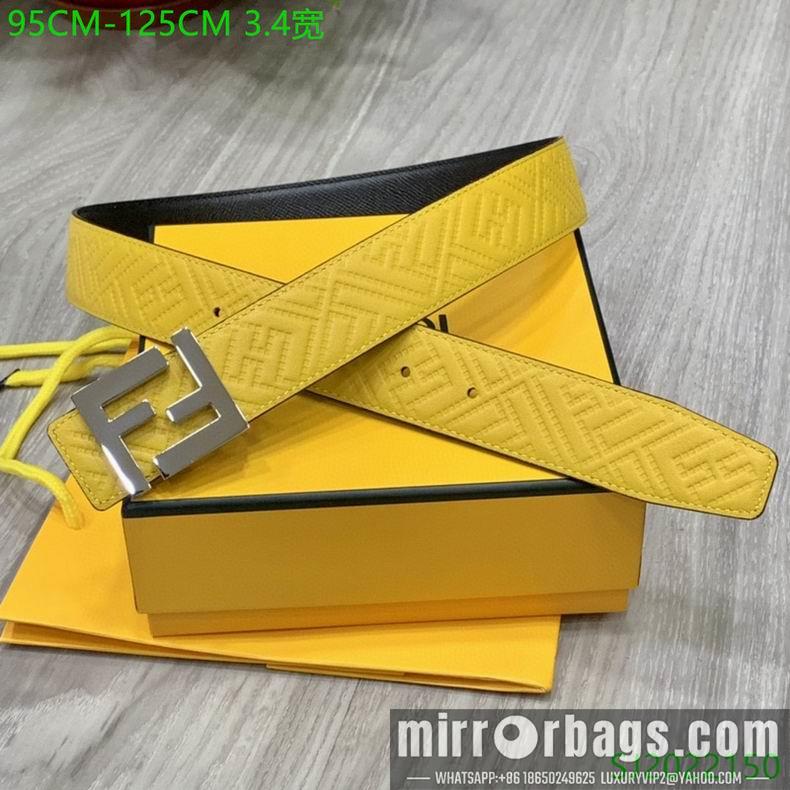 Replica Fendi Belt 34mmX95-125cm 7D01