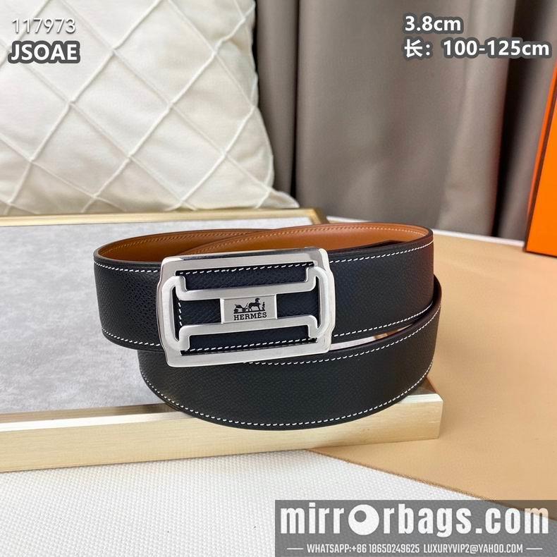 Replica Hermes belt 38mmX100-125cm 8L010801