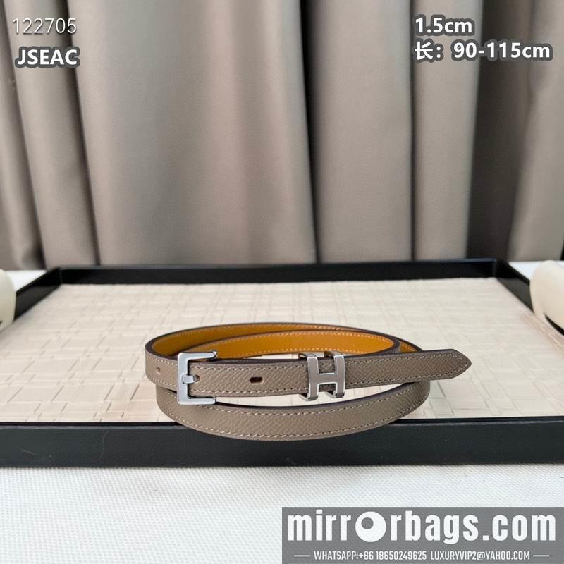 Replica Hermes belt 15mmX90-115cm 8L04