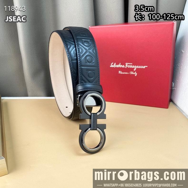 Replica Ferragamo belt 35mmX100-125cm 8L05