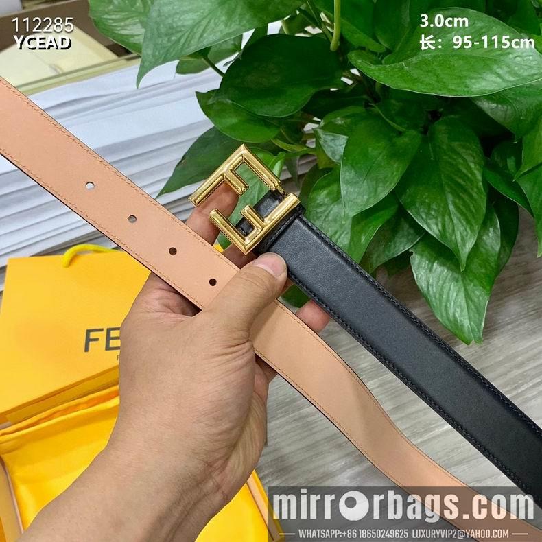 Replica Fendi Belt 30mmX95-115cm 8L08