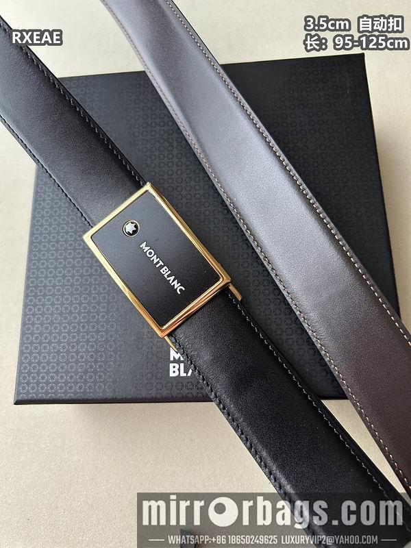 Replica Montlanc belt 35mmX100-125cm 8L76