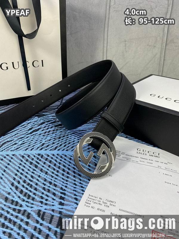 Replica Gucci belt 40mmX95-125cm 8L17