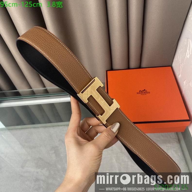 Replica Hermes Belt 38mmX95-125cm 7D103