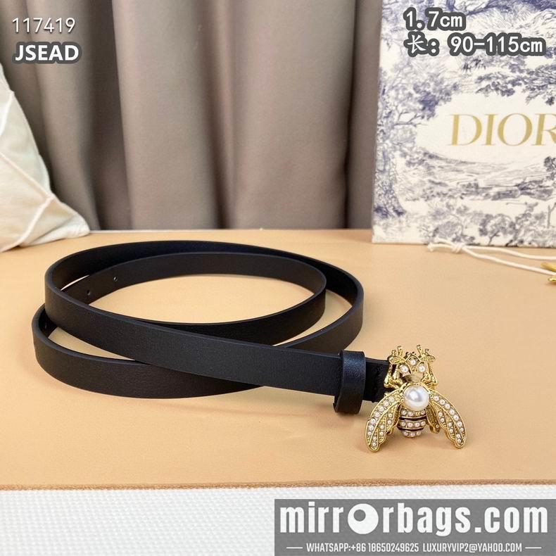 Replica Dior belt 17mmX90-115cm 8L02