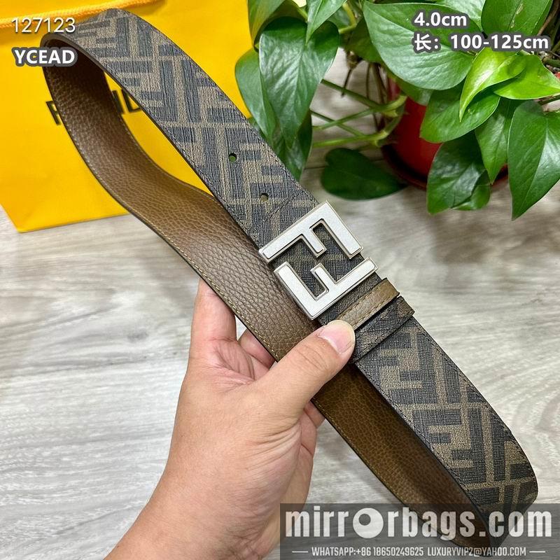 Replica Fendi belt 40mmX100-125cm 8L133