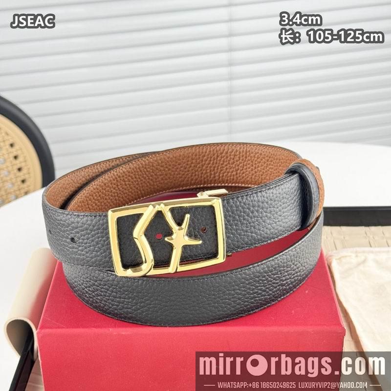 Replica Ferragamo belt 34mmX105-125cm 8L17