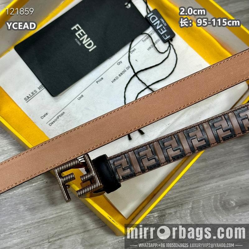 Replica Fendi belt 20mmX95-115cm 8L21
