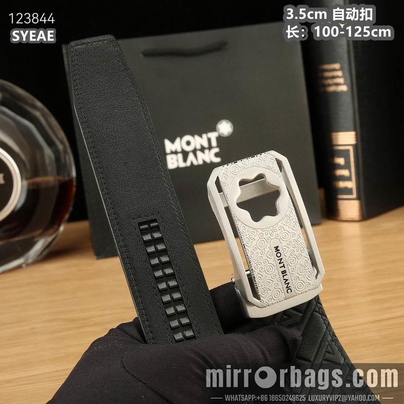 Replica Montlanc belt 35mmX100-125cm 8L57