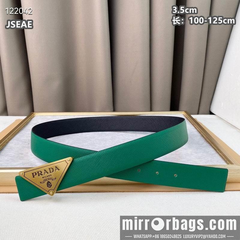 Replica Prada belt 35mmX100-125cm 8L43