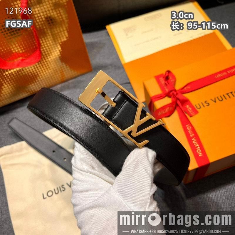 Replica LV belt 30mmX95-115cm 8L25