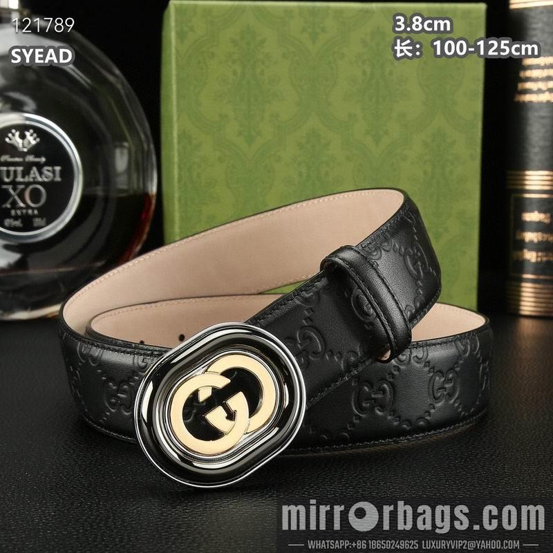 Replica Gucci belt 38mmX100-125cm 8L35