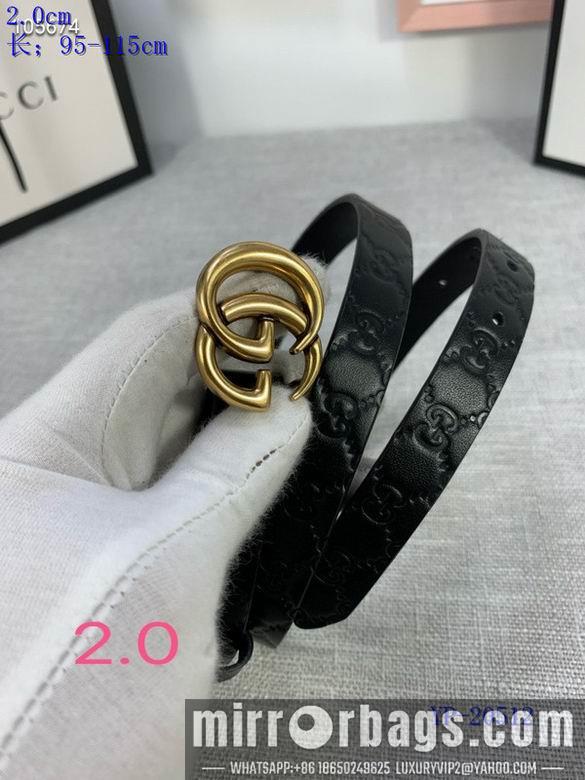 Replica Gucci belt 20mm 95-115cm 8L02