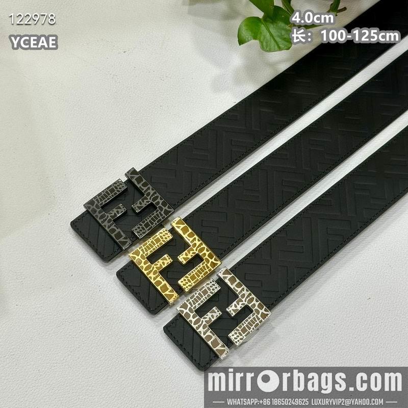 Replica Fendi belt 40mmX100-125cm  8L79