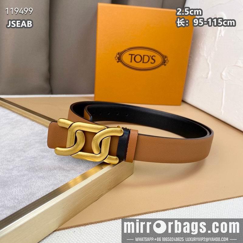 Replica Tod's belt 25mmX95-115cm 8L040801