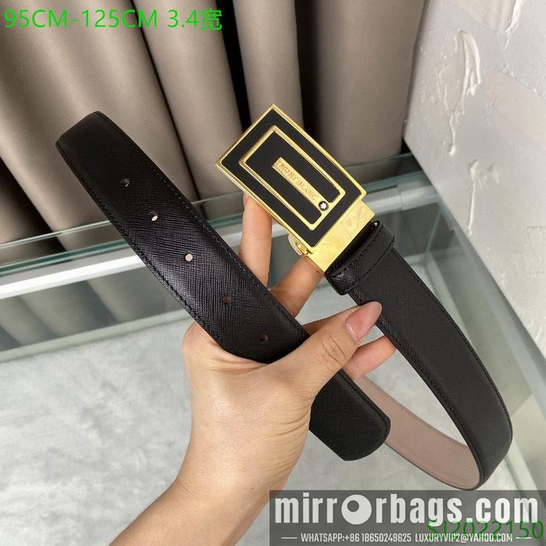 Replica Montblanc Belt 34mmX95-125CM 7D33