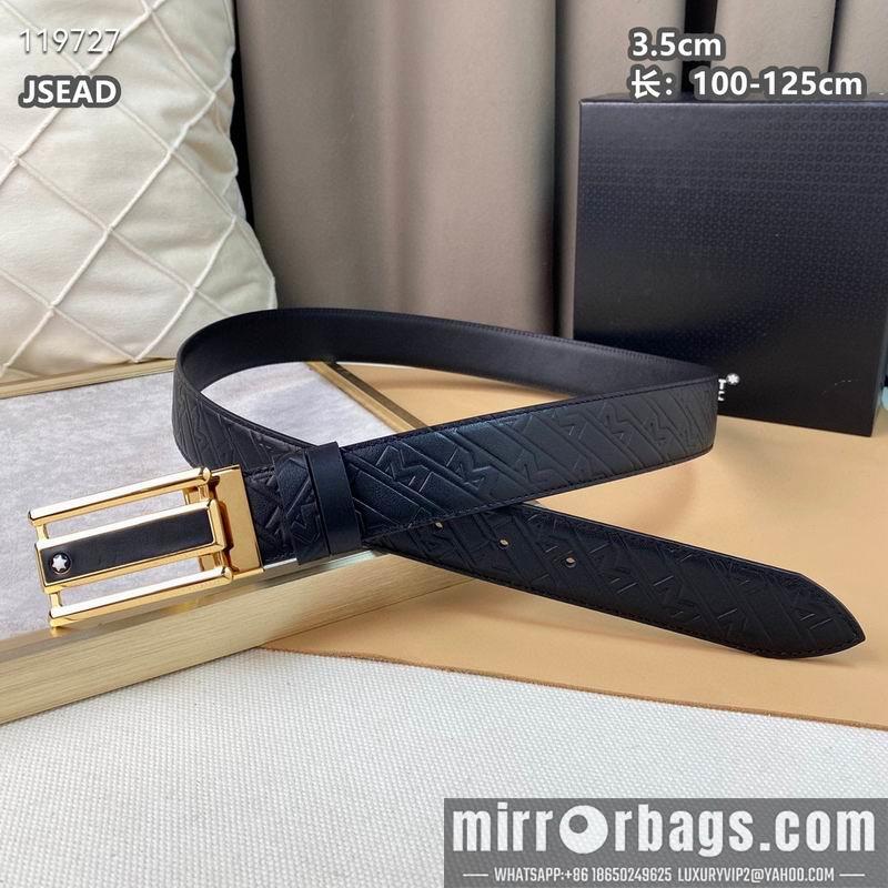 Replica Montblanc belt 35mmX100-125cm 8L040801