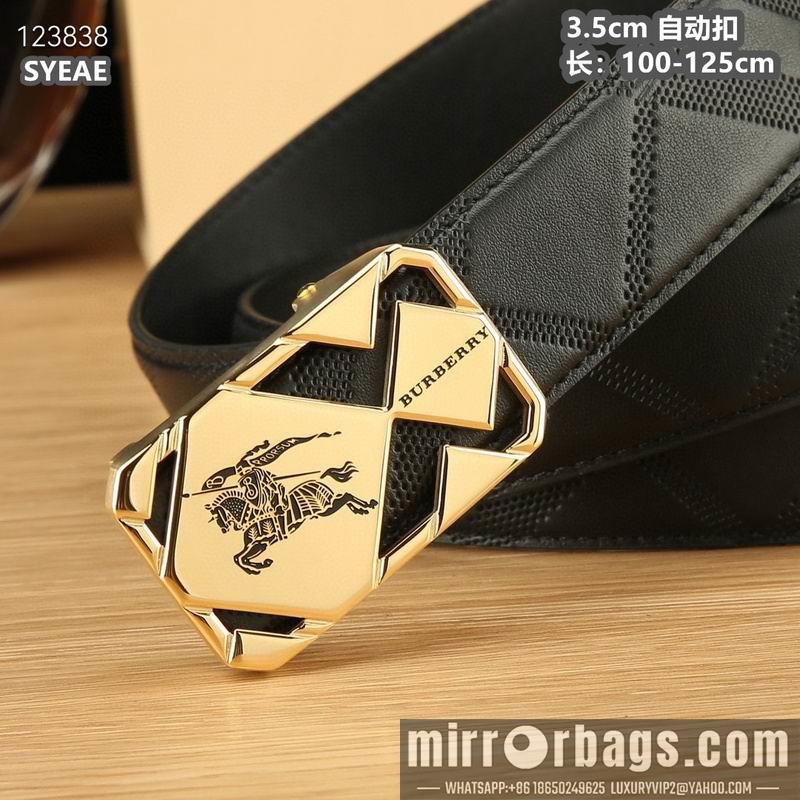Replica Burberry belt 35mmX100-125cm 8L79